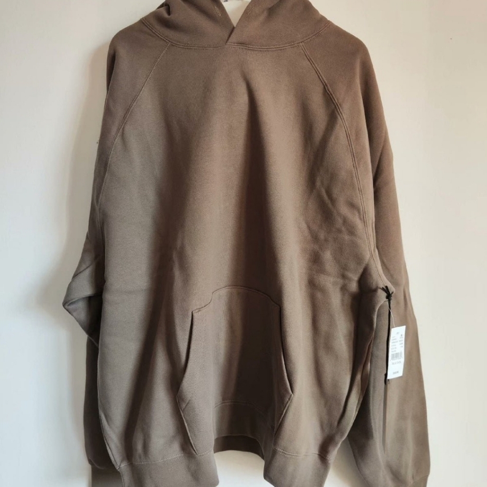 ESSENTIALS FEAR OG GOD TAUPE HOODIE Size M - Picture 3 of 5
